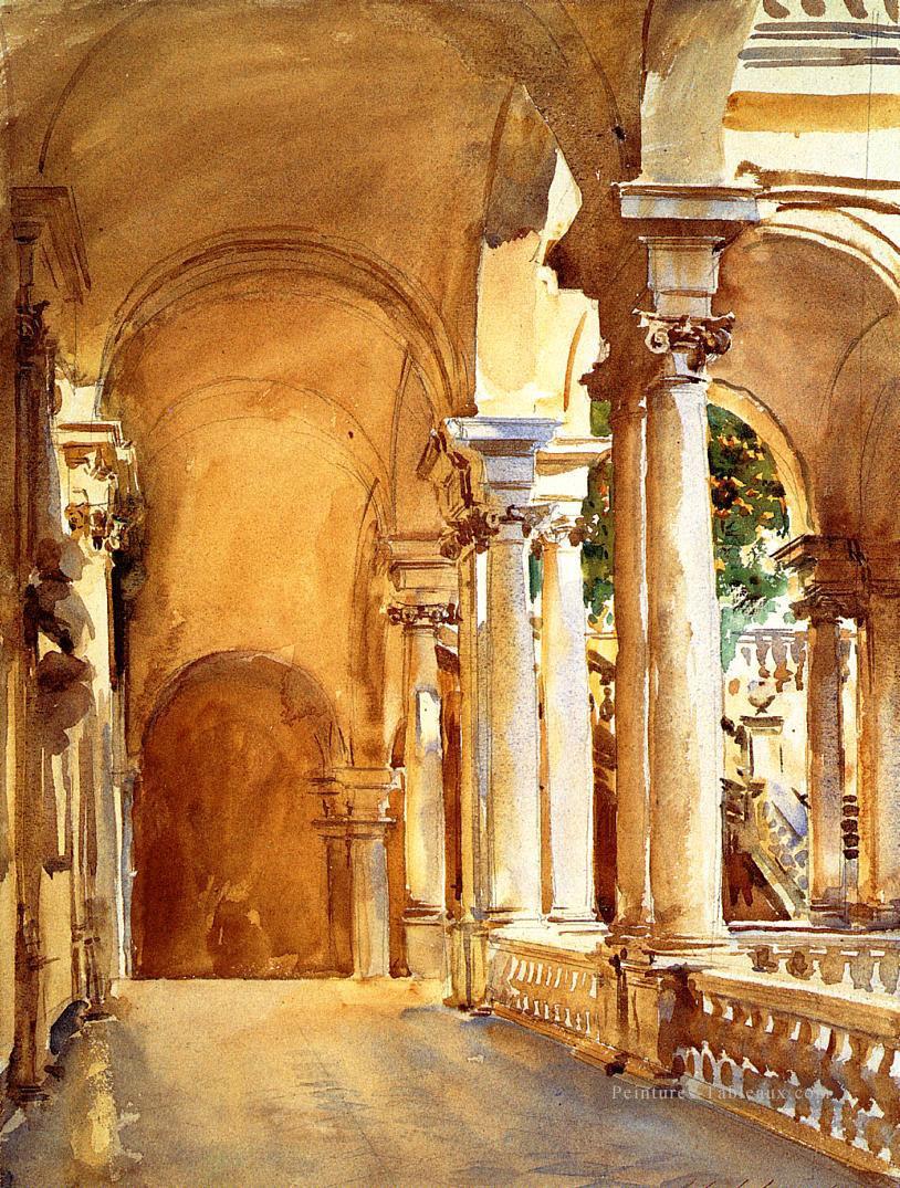 Gênes l’Université John Singer Sargent aquarelle Peintures à l'huile